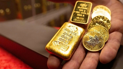 Giá vàng giảm từ mức cao kỷ lục