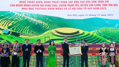 Yên Bái khai mạc Festival trình diễn Khèn Mông và Lễ hội hoa Tớ Dày năm 2023