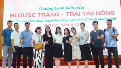 Nhân viên y tế Hà Nội hiến hơn 1.600 đơn vị máu cho người bệnh