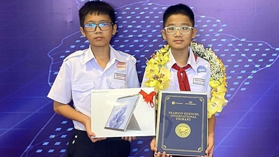 Nam sinh đạt điểm Toán tiểu học top 1% thế giới