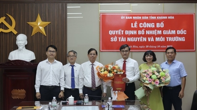 Ông Vũ Chí Hiếu giữ chức vụ Giám đốc Sở Tài nguyên và Môi trường tỉnh Khánh Hoà