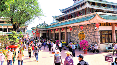 Ensuring safety for visitors attending the festival of Lady Chua Xu
