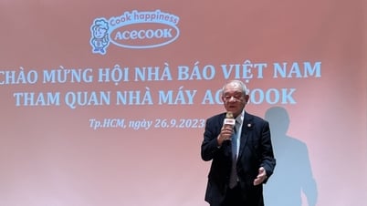 Acecook Việt Nam luôn đồng hành cùng hoạt động báo chí