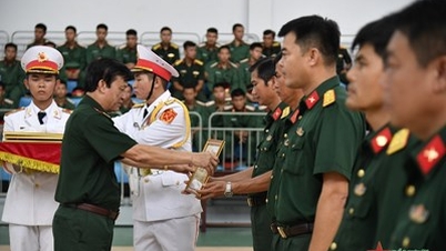 យោធភូមិភាគទី៩៖ ពិធីបិទការប្រកួតបាល់ទាត់ និងបាល់ទះនៅឆ្នាំ២០២៣