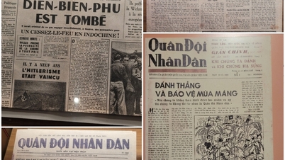 Khám phá tư liệu quý về Chiến dịch Điện Biên Phủ tại Bảo tàng Báo chí Việt Nam