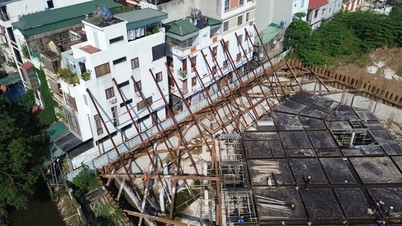 Wegen des Baus eines fast 100 Milliarden VND teuren Projekts in Hanoi müssen die Menschen „Krücken benutzen“.