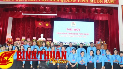 សមាជសហជីពទីក្រុង។ Phan Thiet អាណត្តិទី១០៖ លោក Vo Huy Luan ជាប់ឆ្នោតជាថ្មីជាប្រធាន