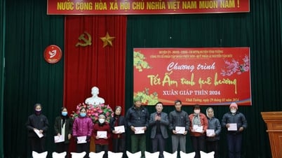 Warm Tet comes to the poor