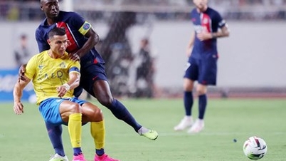 Ronaldo tịt ngòi, Al-Nassr hòa giao hữu với PSG