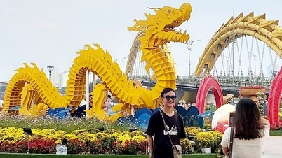 Da Nang temporarily builds dragon park, creates new check-in spot