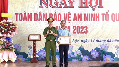 Nông Sơn tổ chức điểm Ngày hội toàn dân bảo vệ an ninh Tổ quốc | BÁO QUẢNG NAM ONLINE