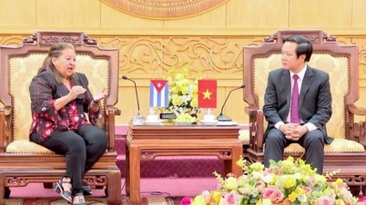 Tỉnh Ninh Bình tiếp xã giao Tổng Thư ký Hội Liên hiệp Phụ nữ Cuba