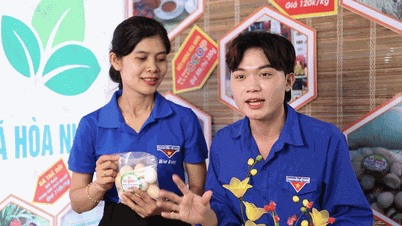 ការផ្សាយបន្តផ្ទាល់ផលិតផលកសិកម្មរបស់យុវជននៅទីក្រុង Da Nang