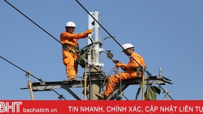 Minimize the possibility of having to reduce electricity load in Ha Tinh
