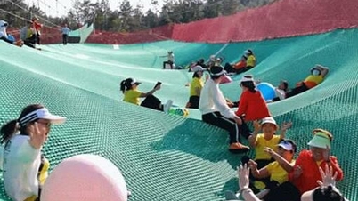 World's largest aerial playground attracts visitors