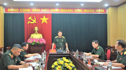 Đại tướng Lương Cường chủ trì họp Ban Chủ nhiệm Tổng cục Chính trị