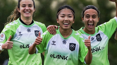 Huynh Nhu officially says goodbye to Portuguese football team
