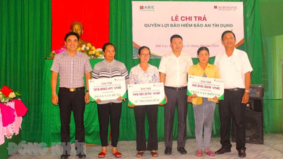 ABIC Ben Tre pays more than 832 million VND in Credit Security insurance benefits