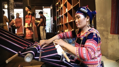 អ្នក​ទស្សនា​ស្វែង​យល់​ពី​កន្លែង​តាំង​ពិព័រណ៍ Xi Thoai