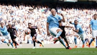 Đại thắng trước Fulham, Haaland lập hat-trick, Man City ung dung ngôi đầu bảng