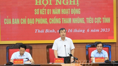 Tăng cường kiểm tra, giám sát phòng ngừa tham nhũng, tiêu cực