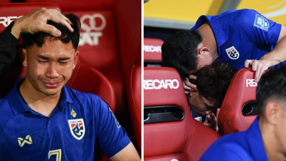 Thai players cried after being cruelly eliminated, Madam Pang was distraught