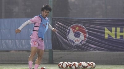 Why did coach Troussier send Cong Phuong to the U.23 team? Who will Tien Linh and Quang Hai practice with?