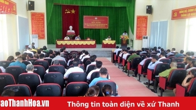 Đại biểu HĐND tỉnh tiếp xúc cử tri huyện Thường Xuân
