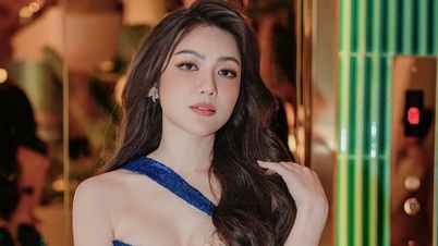 Thai Nhien Phuong zeigt ihre strahlende Schönheit bei der Vietnam Beauty Fashion Fest Show.