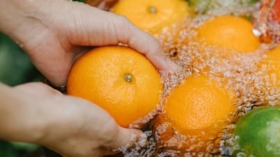 Wash vegetables and fruits properly