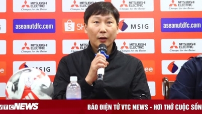 Live press conference Vietnam vs Thailand: Coach Kim Sang-sik waiting for the return leg
