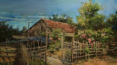 Thưởng lãm tranh Xuân Sắc của hoạ sĩ nhí Nguyễn Đăng Hải Nam