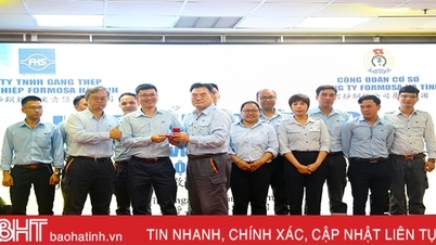 Formosa Ha Tinh បង្ហាញការដឹងគុណចំពោះកម្មករ