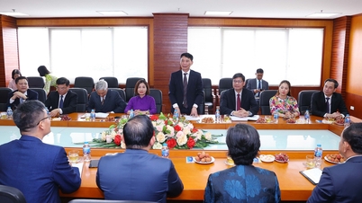 Đoàn Đại biểu cấp cao Bộ Thanh tra Campuchia làm việc tại Trường Cán bộ Thanh tra