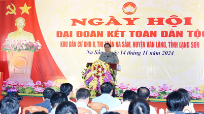 [Ảnh] Thủ tướng Phạm Minh Chính dự Ngày hội Đại đoàn kết toàn dân tộc tại Lạng Sơn