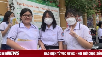 ថ្ងៃនេះ ទីក្រុងហូជីមិញ បានប្រកាសលទ្ធផលពិន្ទុ ថ្នាក់ទី១០។