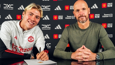 Ten Hag រីករាយដែល Man Utd ជ្រើសរើស Hojlund ជំនួស Kane