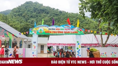 Gần 45 tấn vật liệu tái chế góp phần xây dựng ngôi trường mầm non xinh đẹp