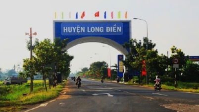 Ba Ria - Vung Tau : fusion des districts de Long Dien et de Dat Do