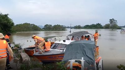 Hoang Long River water rises rapidly, Ninh Binh orders evacuation of flood-divided areas, slows down flooding in Gia Vien and Nho Quan before 6pm this afternoon