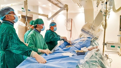 Direct interventional cardiovascular surgery with experts at Binh Dinh Hospital