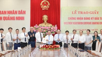 Foxconn Group បន្តវិនិយោគ 551 លានដុល្លារនៅ Quang Ninh