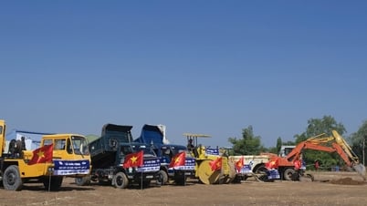 Khởi công nhà máy chế biến thủy sản trong Cụm công nghiệp Vàm Cống