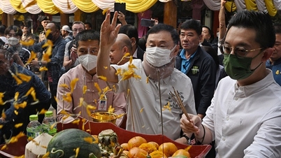 តើ​លោក ថាក់ស៊ីន ស៊ីណាវ៉ាត្រា បាន​និយាយ​អ្វី​ខ្លះ​ក្នុង​សុន្ទរកថា​ដំបូង​របស់​លោក​ចាប់​តាំង​ពី​ត្រូវ​បាន​លើក​លែង​ទោស?