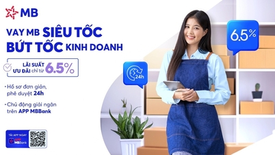 Bứt tốc kinh doanh với gói vay siêu tốc lãi suất chỉ từ 6,5%/năm