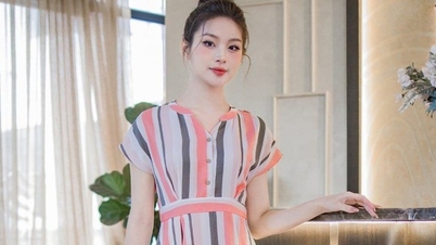 ផ្លាស់ប្តូរទៅជា muse ទន់ភ្លន់ជាមួយនឹងរ៉ូបអាវ