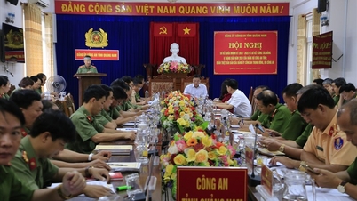គណៈកម្មាធិការបក្សប៉ូលីសខេត្ត Quang Nam ដឹកនាំអនុវត្តការងារជាច្រើនយ៉ាងប្រកបដោយប្រសិទ្ធភាព | កាសែត QUANG NAM អនឡាញ