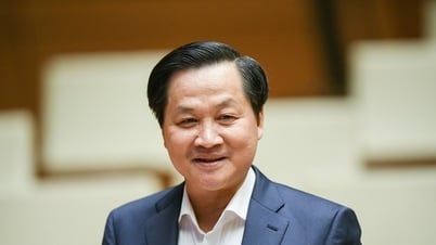 Phó Thủ tướng Lê Minh Khái đăng đàn trả lời đại biểu Quốc hội