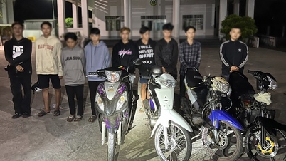 Bắt nhóm đua xe trái phép giữa khuya