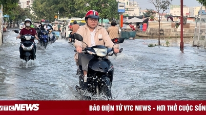 Cảnh báo triều cường gây ngập úng